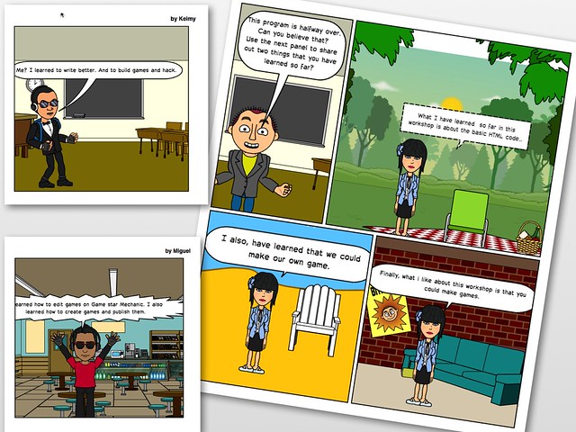 Comic Reflections: Students Reflect on Digital Literacy Skills